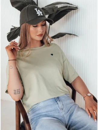 MILOV dámske tričko pistáciová FashionStreet RY2541