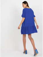 Dámske šaty D73761M30306B kobaltovo modré - FPrice