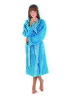 Detský župan Tampa duo 9159 6330 tyrkys - Vestis