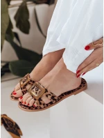 Dámske žabky GLAMSTEP s leopardím vzorom FashionStreet ZY0928