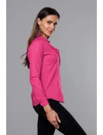 Klasická ružová dámska košeľa (HH039-51)