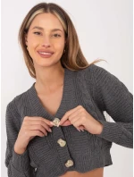 Dámsky sveter LC SW A4 tmavo šedý