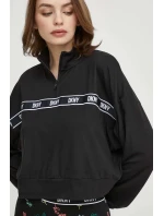 Dámske pyžamo s potlačou YI80001 čierne - DKNY