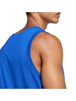 Pánske tričko adidas Essentials Small Logo Tank blue JE8978 pánske Pánske tričko adidas Essentials Small Logo Tank blue JE8978 pánske