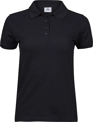 Tee Jays TJ 1401 Dámske polo tričko z hrubej bavlny 18.1401 čierne Tee Jays TJ 1401 Dámske polo tričko z hrubej bavlny 18.1401 čierne