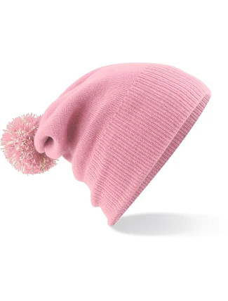 Beechfield B 450 Čiapka Snowstar® 53.0450 tmavo ružová/krémová