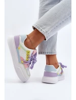 Damskie Sneakersy Eko Skórzane Multikolor Avanalis