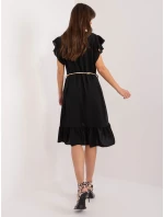 DHJ SK 8921 Šaty.21 čierna farba