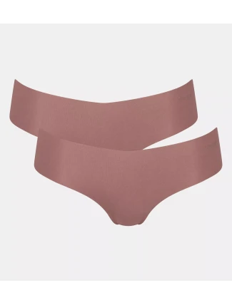 Dámske nohavičky ZERO Modal 2.0 Hipster 2P - CACAO - hnedé 1141 - SLOGGI