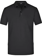 Daiber JN 708 Pánske polo tričko z pima piqué 02.0708 čierne Daiber JN 708 Pánske polo tričko z pima piqué 02.0708 čierne