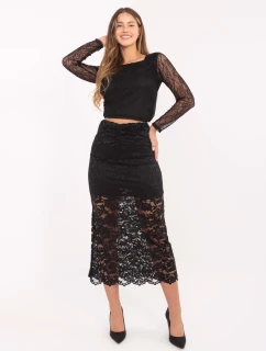 Sukňa MI SD G9137.16P čierna