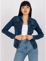 Dámska bunda RO KR CKT 4007 tmavo modrá