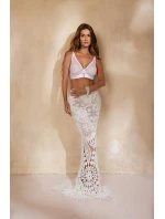 Mäkká podprsenka Kinga SC-1215 Lou Light White