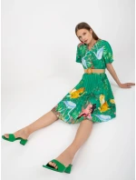 Šaty DHJ SK 15817.32 zelených
