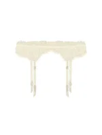 Podväzkový pás Fuchsia ecru - Julimex