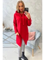 Tunika nadmernej veľkosti 0017 červená - Kesi