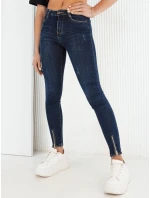 Dámske džínsové nohavice CANOS navy blue FashionStreet UY1959