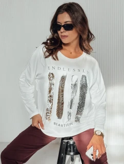 MODEZINE dámska blúzka oversize biela FashionStreet RY2689