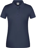 Daiber JN 873 Dámske pracovné polo z bio piqué 02.0873, tmavomodré Daiber JN 873 Dámske pracovné polo z bio piqué 02.0873, tmavomodré