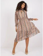 Šaty DHJ SK 15177 1.04P tmavá lila