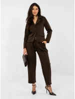 Nohavice IT SP 10006.76 tmavohnedé