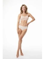 Spodný diel bikín Cheekie Brasil Beige - Julimex