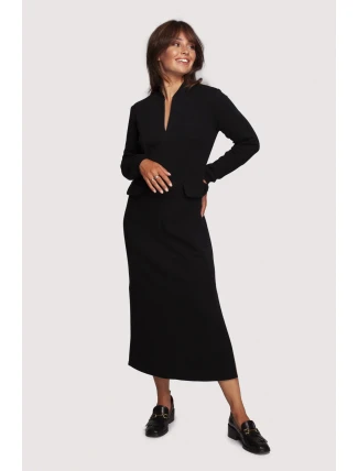 Dámske šaty B242 čierne - BeWear