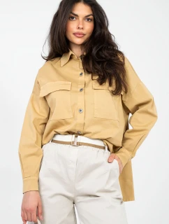 Košeľa s dlhým rukávom model 224200 Taliansko Moda