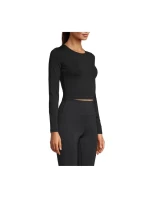 CASALL Crop Tričko s dlhým rukávom Black