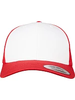 Flexfit 6606CF 6-panelová čiapka typu „trucker“ 55.06CF červená/biela/červená Flexfit 6606CF 6-panelová čiapka typu „trucker“ 55.06CF červená/biela/červená