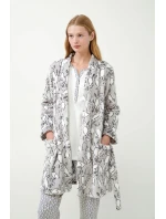 Vamp - Šedý župan s potlačou králika 21462 - Vamp