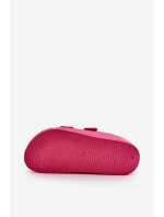 Klapki Dziecięce Lekkie Z Klamrami BIG STAR NN374545 Fuksja