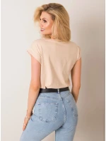 Tričko RV TS 4833.25P beige