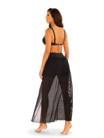 Dámska plážová sukňa Dancing 3 DAN03-19 Black - Self