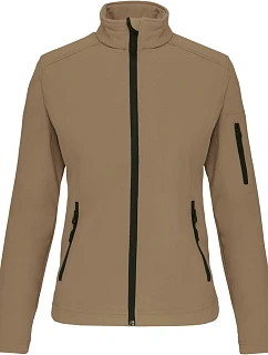 Kariban K 400 Dámska 3-vrstvová softshellová bunda 20.K400 camel