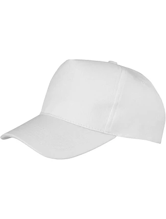 Result Headwear RC 084X 5-panelová čiapka s kšiltom 28.084X biela Result Headwear RC 084X 5-panelová čiapka s kšiltom 28.084X biela