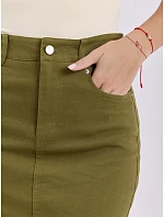 Sukňa HM SD MC6290.49 khaki Sukňa HM SD MC6290.49 khaki