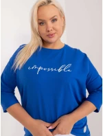 Blúzka RV BZ 9364.99 kobaltová modrá