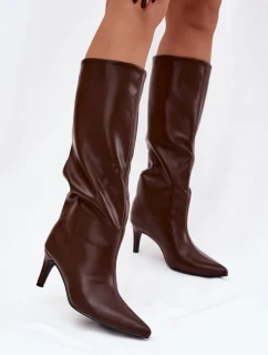 Topánky na podpätku model 221147 Krok vo veľkom štýle