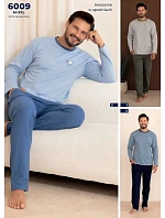 Pyžamo Regina 6009 s dlhými rukávmi, veľkosti M–3XL, Z26 Pyžamo Regina 6009 s dlhými rukávmi, veľkosti M–3XL, Z26