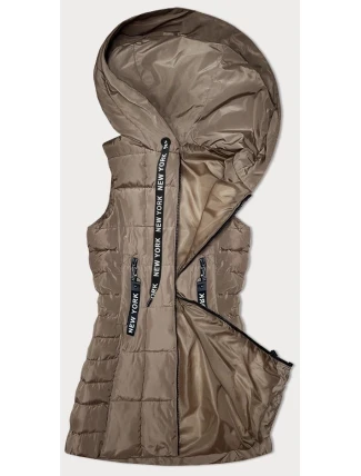 Dámske mikiny s kapucňou S'West Dark Beige (B8226-12)