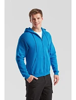 Fruit of the Loom Classic Hooded Sweat Jacket Mikina s kapucňou 16.2062 čierna