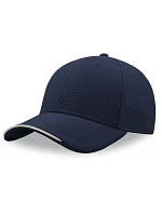 Atlantis Headwear Estoril-S 6-panelová čiapka s kšiltom 33.0230 tmavomodrá