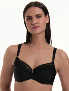 Podprsenka s kosticami Sita 5265 čierna - RosaFaia