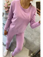 Fialová tepláková súprava