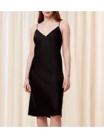 Dámska nočná košeľa Silky Sensuality NDW X - BLACK - black 0004 - TRIUMPH Dámska nočná košeľa Silky Sensuality NDW X - BLACK - black 0004 - TRIUMPH