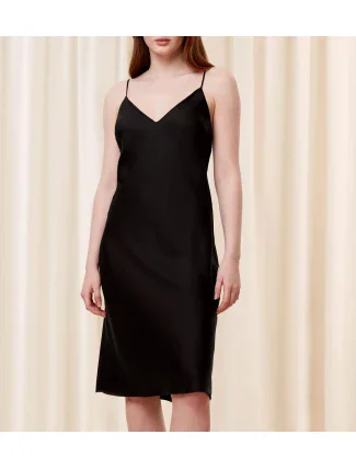 Dámska nočná košeľa Silky Sensuality NDW X - BLACK - black 0004 - TRIUMPH Dámska nočná košeľa Silky Sensuality NDW X - BLACK - black 0004 - TRIUMPH