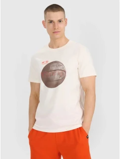 Pánske tričko s potlačou 4F 4FRSS25TTSHM3093-11S pánske