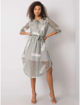 Šaty LK SK 508085.77P sivá