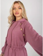 Dámske šaty RV SK 8336 tmavo ružové